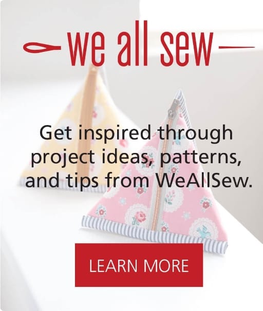 We all sew. Get inspired through project ideas, patterns, and tips. From we all sew.
