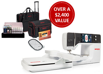 Get the brand new BERNINA 790 PRO with free gifts.
