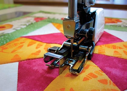 25% off BERNINA Three-Sole Wallking Foot with Seam Guide #505