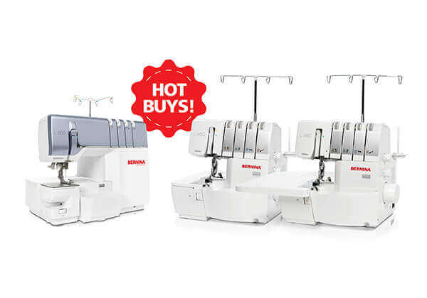 Save on select BERNINA Sergers all month long
