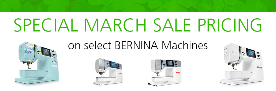 Special march sale Pricing on select machines. Shop Now.
