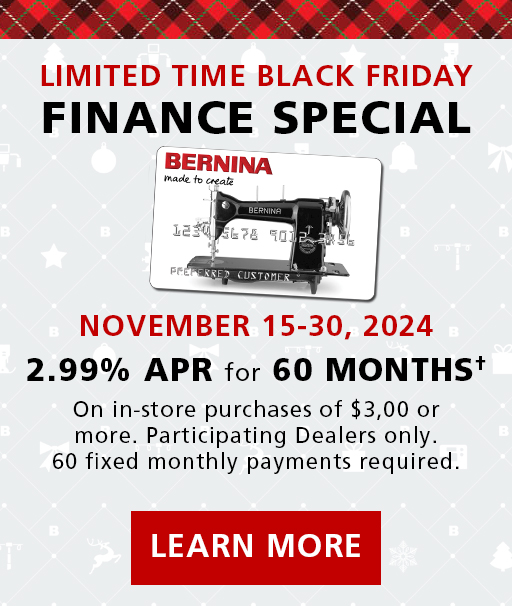 Black Friday Financing. Learn More.