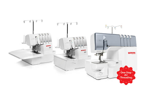 The BERNINA L 460,  L 450,  and L 850 are on sale now,  making it ther perfect time to upgrade your serging experience.