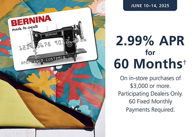 Take advantage of our special financing offer.
