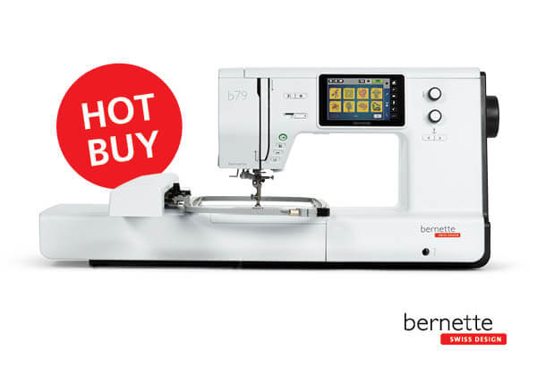 Enjoy up to $2,500 off on select BERNINA Q Series models.