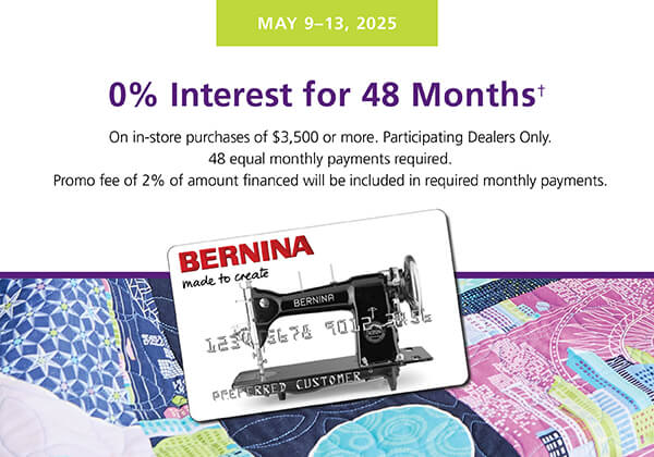 Take advantage of our special financing offer.