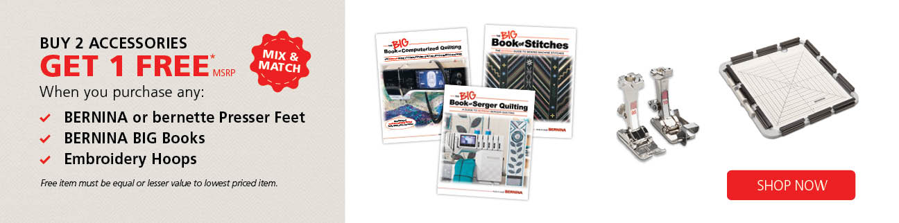 Buy two get one free select accessories Shop Now