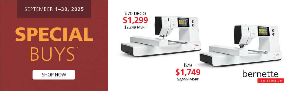 bernette September savings! Shop Now!