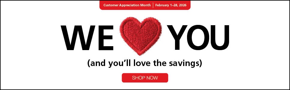 BERNINA February Savings! &nbsp;Shop Now!