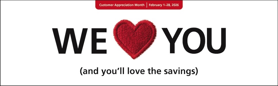 February BERNINA Savings! Shop Now!