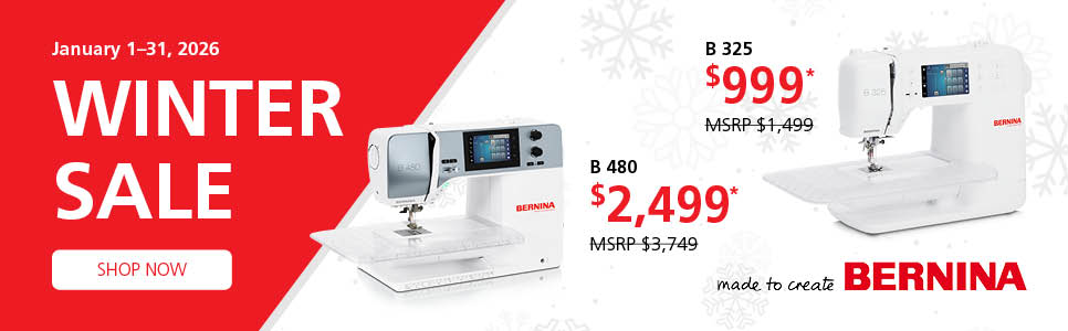 BERNINA Hot Buys Shop Now!