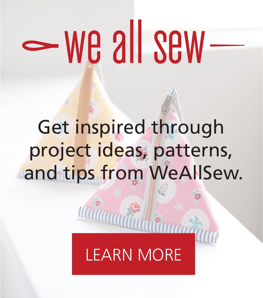 We all sew. Get inspired through project ideas, patterns, and tips. From we all sew.